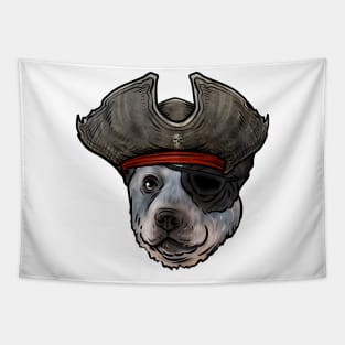 Australian Cattle Dog Pirate Tapestry