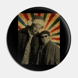 Happy Holidays christmas From The Wet Bandits Pin