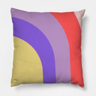 Boho rainbow pattern Pillow