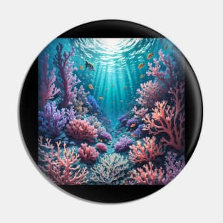 Underwater Heaven Pin