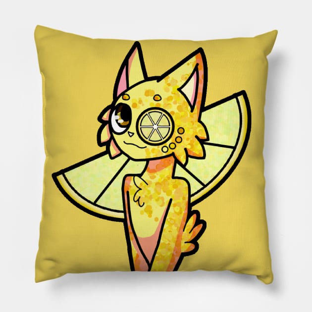 Lemon Boy Pillow by Caloxya