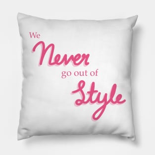 Style Lyrics Pink Pillow