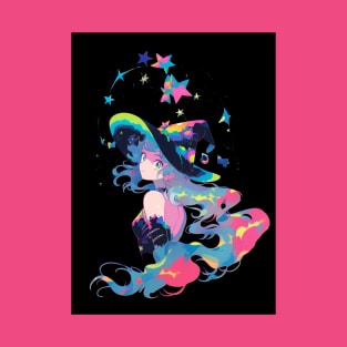 Rainbow Wind Witch T-Shirt