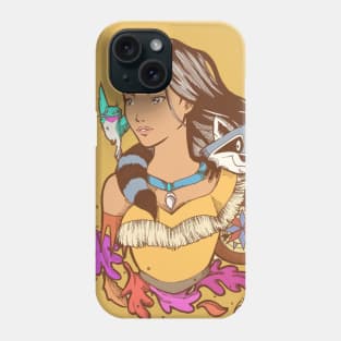colors of the wind Phone Case