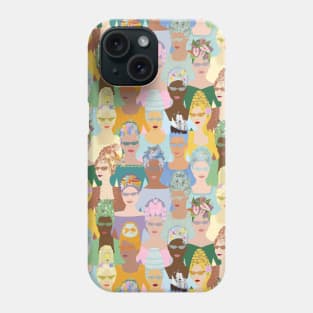 Rococo Hairstyles Phone Case