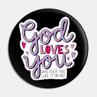 God is best Pin