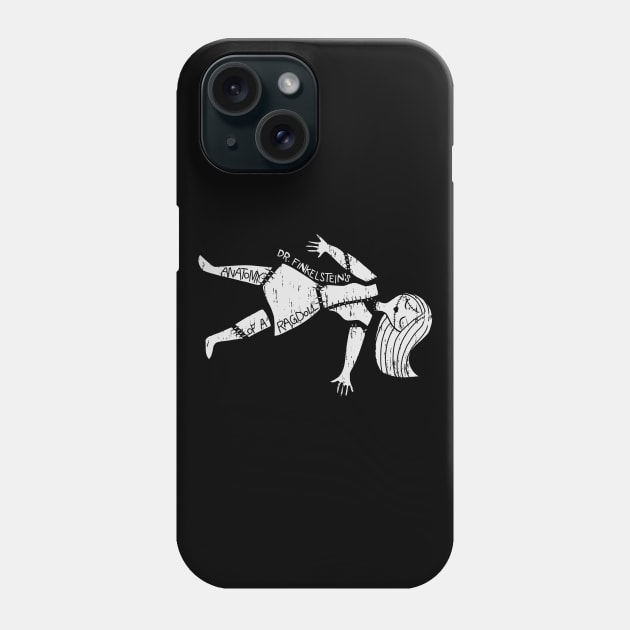 anatomy of a ragdoll Phone Case by Eriphyle