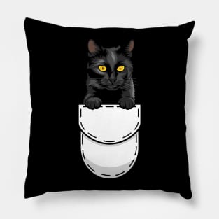 Funny Bombay Pocket Cat Pillow