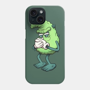 Evil Bud Character Phone Case