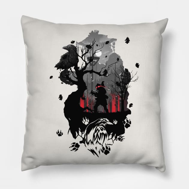 Apex Legends Bloodhound Pillow by whydesign