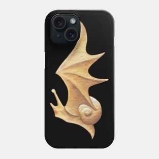 Snail on the Wing (large image version) Phone Case