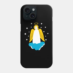 Angel on a cloud Phone Case