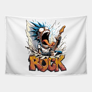 Unleash Your Inner Rock God Tapestry