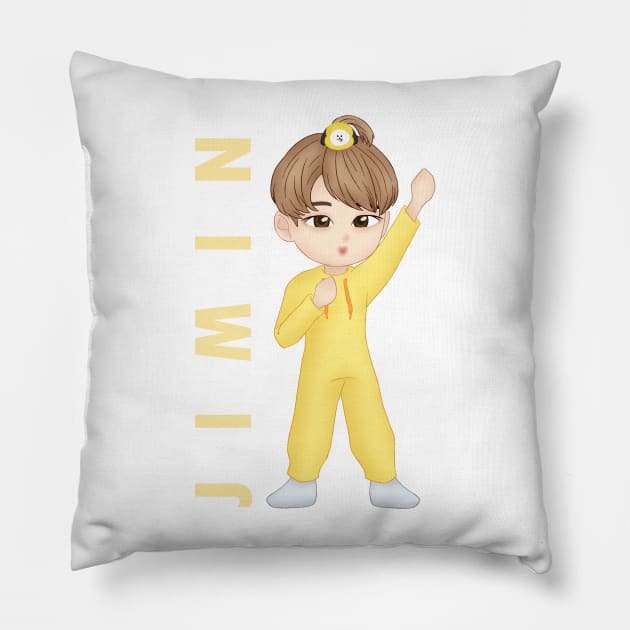 Anpanman Jimin Pillow by seventhdemigod