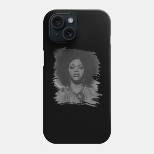 Jill scott // Retro poster Phone Case