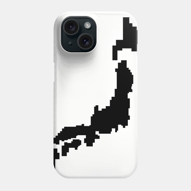 Japan Pixel Phone Case by ArtbyCorey