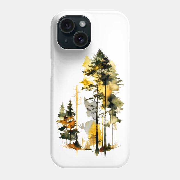 Forest art Phone Case by Alraziq