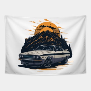 Silvia S14 Classic Car Tapestry