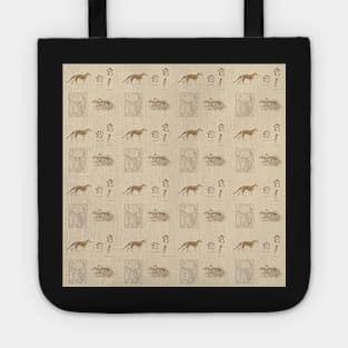 Tasmanian Tiger Old Pattern Tote