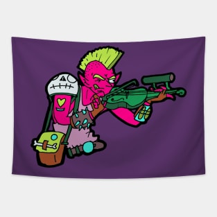 Fiddle Sniper (Tiefling) Tapestry