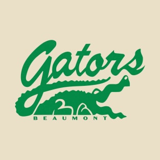 Defunct Beaumont Golden Gators Minor League Baseball 1986 T-Shirt