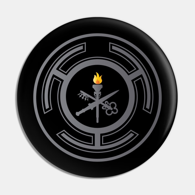 Hecate's Wheel Pin by tatadonets