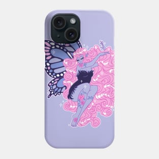 Blue Monarch Fairy Phone Case