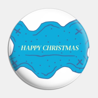 Happy Cristmas Pin