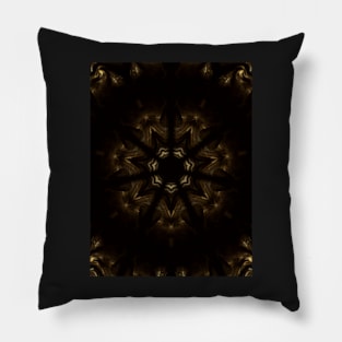 Dark Star Of 7th Cosmic Kaleidoscope Pillow