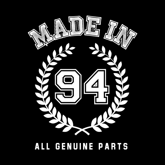 Made In 94 All Genuine Parts by Rebus28