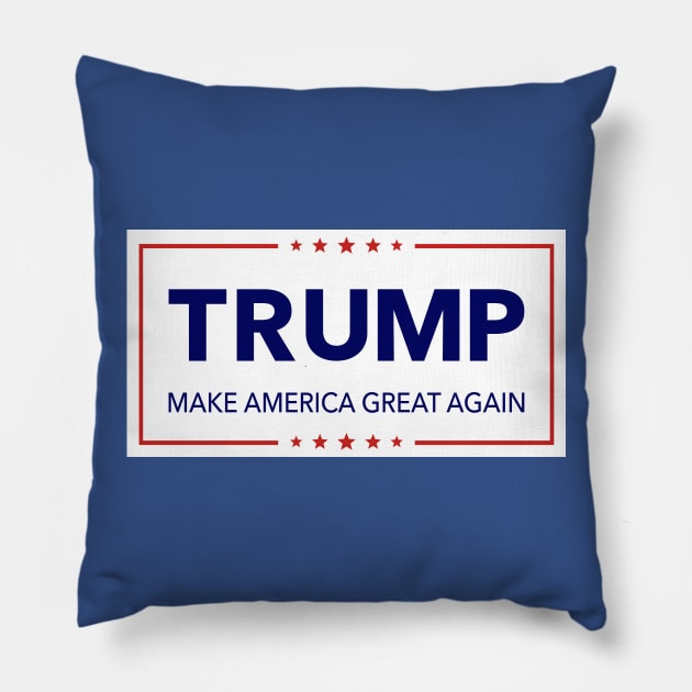 Donald Trump Pillow by orriart