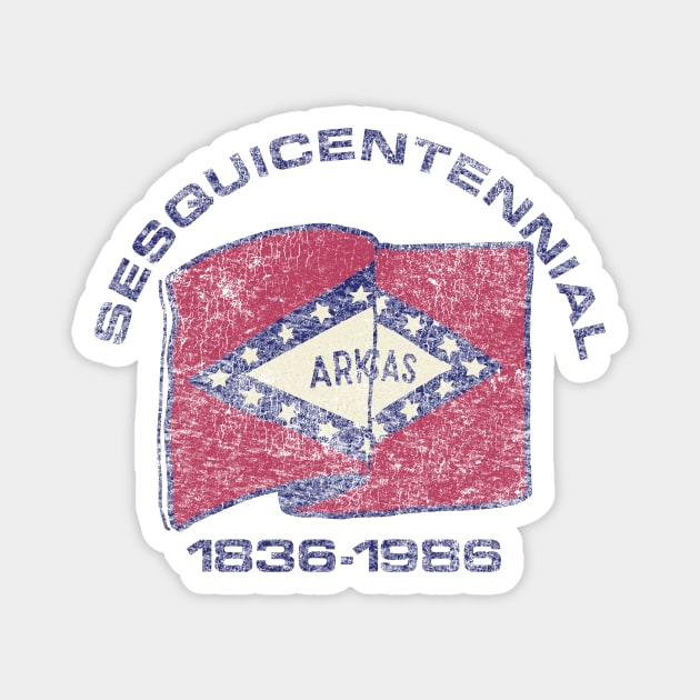 Arkansas Sesquicentennial Magnet by rt-shirts