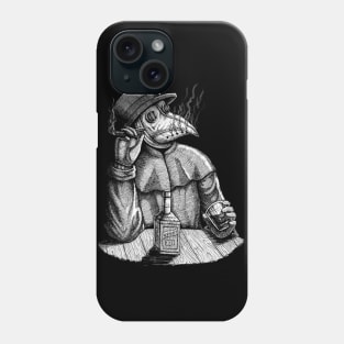 Relaxed Plague Doctor Phone Case