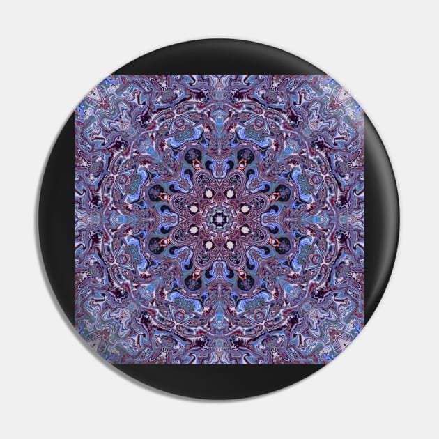 Fractal mandala Pin by krinichnaya