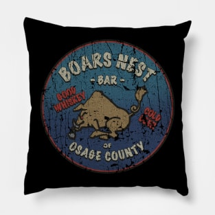 The Boars Nest 70s - VINTAGE  RETRO STYLE Pillow