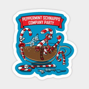 Peppermint Schnapps Company Party Magnet