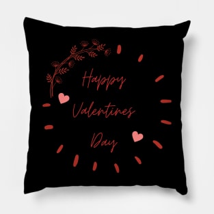 Happy Valentines Day Pillow