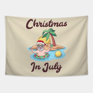 christmas in july creme Tapestry