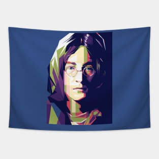 John Lennon pop art style Tapestry