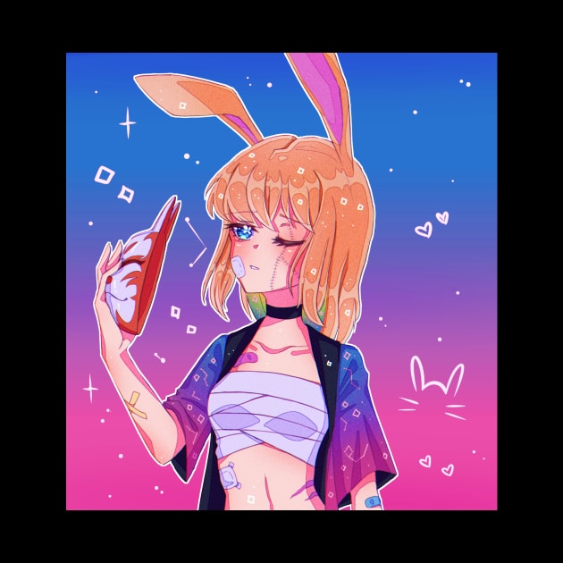 Usagi Mask by spiderprincess