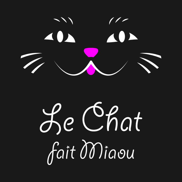 French Cat Says Meow by AntiqueImages