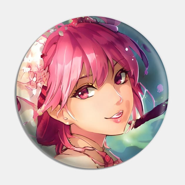 anime girl pink hair manga Pin by animegirlnft