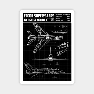 F100 D Super Sabre Magnet