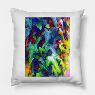 Bright and colorful leaves Pillow