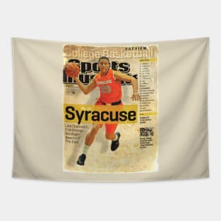 COVER SPORT - SPORT ILLUSTRATED - SYRACUSE NO 11 Tapestry