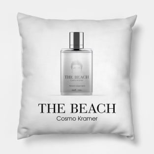 The Beach by Cosmo Kramer Pillow