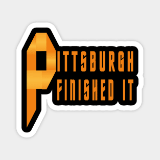 Pittsburgh Finished Magnet