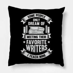 English Teacher Instructor Professor Gift Pillow