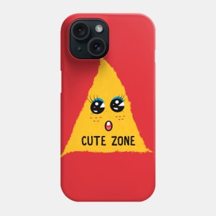 Cute zone sign Phone Case