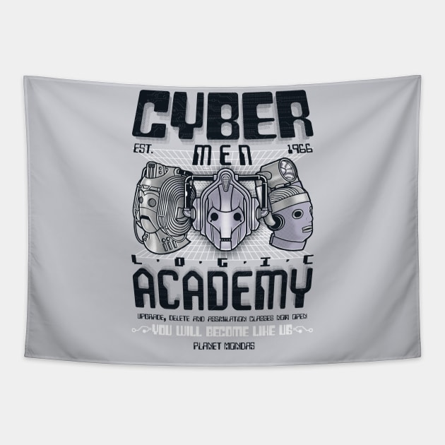 Cybermen Academy Tapestry by Arinesart